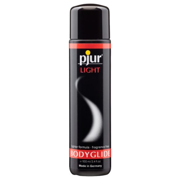 pjur - lubrificante intimo leggero - a base di silicone - 100ml