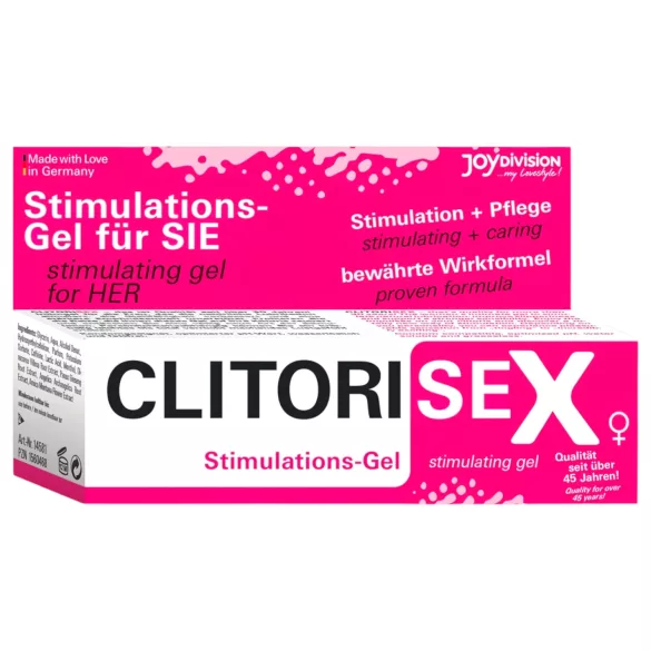 CLITORISEX - crema intima donna - stimolante clitorideo - 25ml