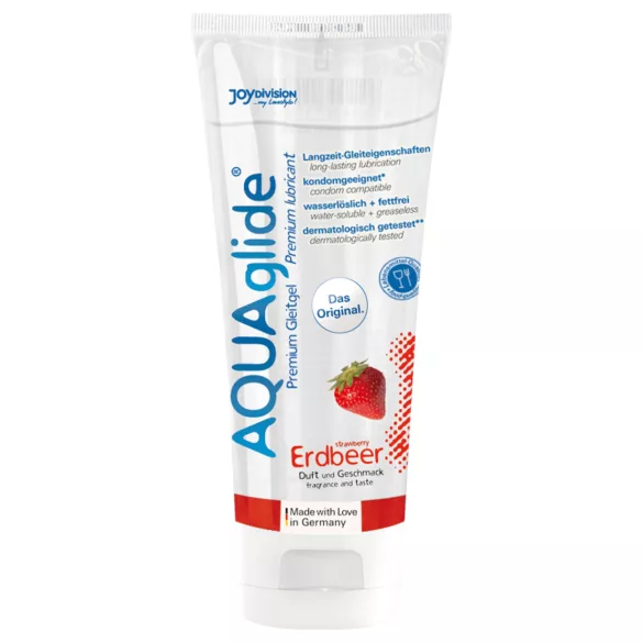 AQUAglide - lubrificante a base d'acqua - fragola - 100ml