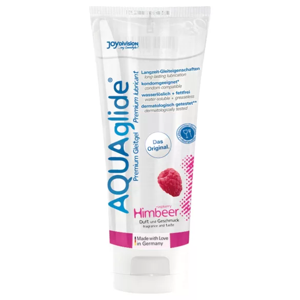AQUAglide - lubrificante a base d'acqua - lampone - 100ml