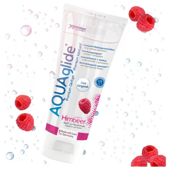 AQUAglide - lubrificante a base d'acqua - lampone - 100ml