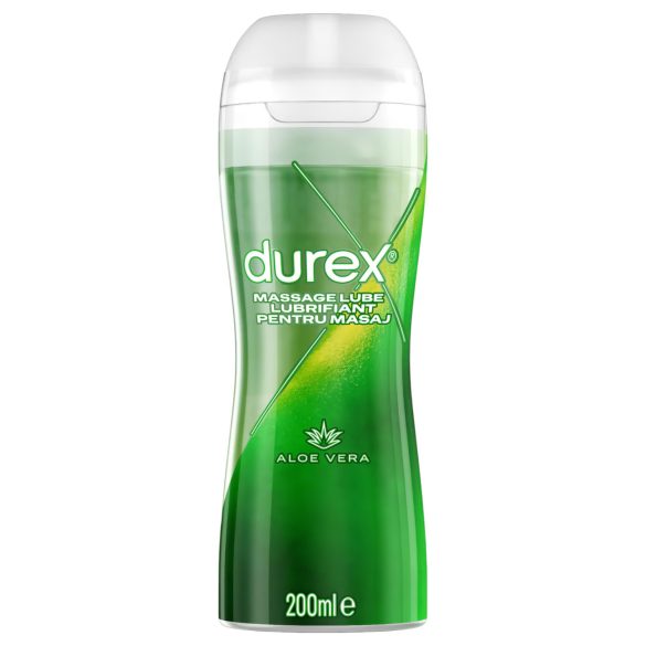 Durex - olio da massaggio 2in1 - aloe vera - 200ml