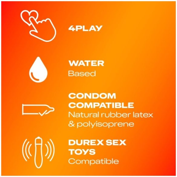 Durex - olio da massaggio 2in1 - ylang ylang - 200ml