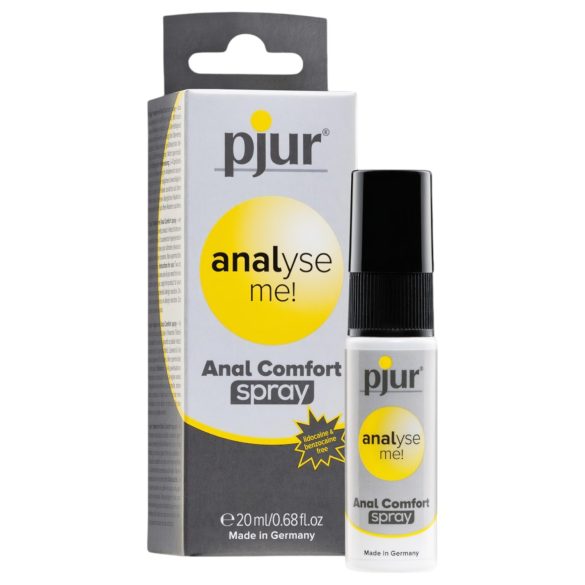 pjur analise me! - spray anale lubrificante e lenitivo - 20ml