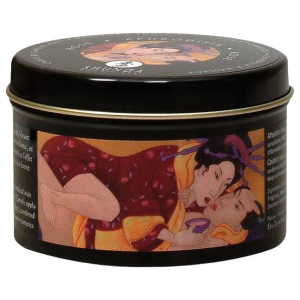 Shunga - candela da massaggio corpo - stimolante desiderio - rosa 170ml