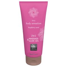   Shiatsu - lubrificante massaggio 2in1 - profumo lampone - 200ml