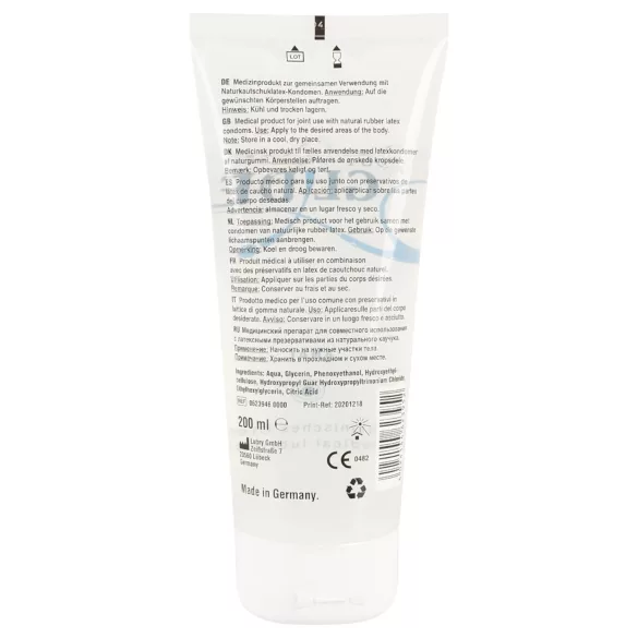 Just Glide - lubrificante anale - base acqua - 200ml