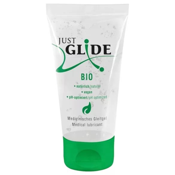 Just Glide Bio - lubrificante vegano a base d’acqua (50 ml)