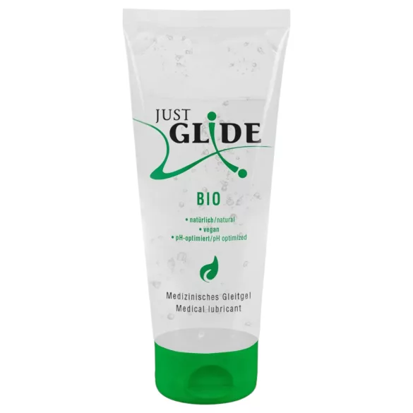 Just Glide Bio - lubrificante vegano a base d’acqua (50 ml) - 200ml