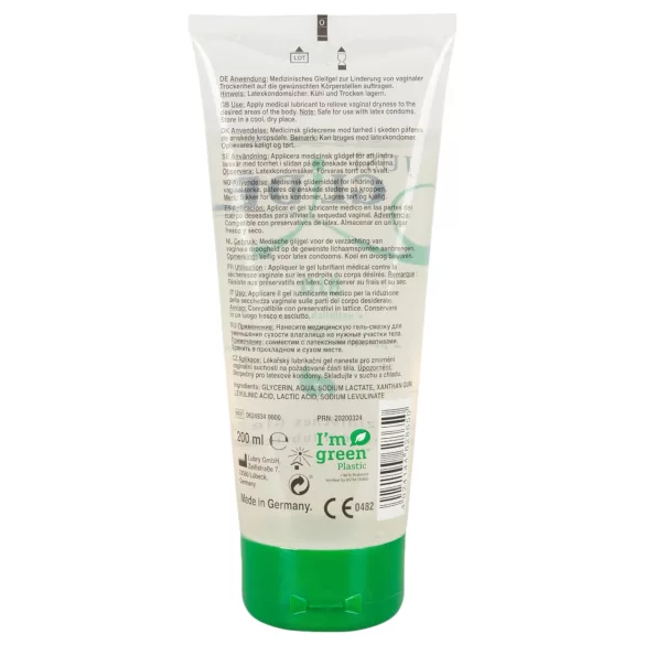 Just Glide Bio - lubrificante vegano a base d’acqua (50 ml) - 200ml