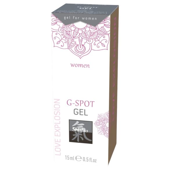 HOT Shiatsu G-Spot - Gel intimo stimolante punto G - 15ml