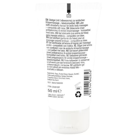 Lick it! - lubrificante commestibile 2in1 - gusto fragola 50ml