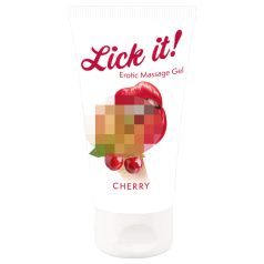 Lick it! - lubrificante commestibile 2in1 - ciliegia - 50ml