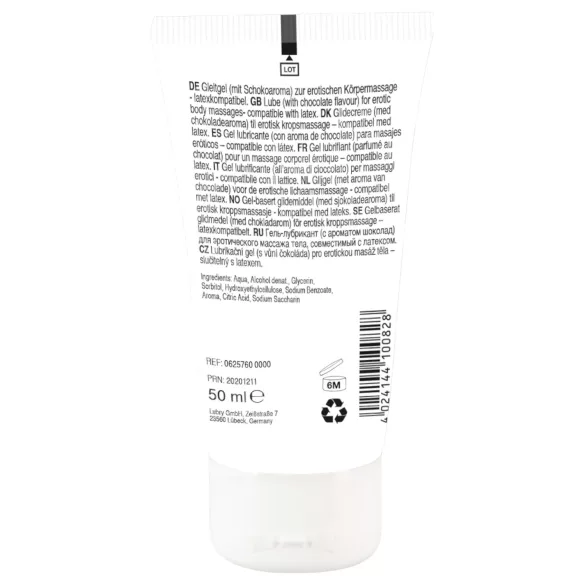 Lick it! - lubrificante commestibile 2in1 - cioccolato bianco 50ml