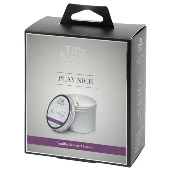 Fifty Shades of Grey - candela da massaggio vaniglia 90g