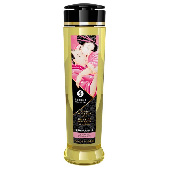 Shunga - olio da massaggio - rosa - 240ml