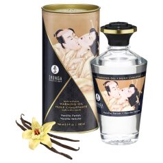Shunga - olio da massaggio riscaldante - vaniglia - 100ml