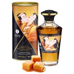 Shunga - olio da massaggio riscaldante - caramello - 100ml