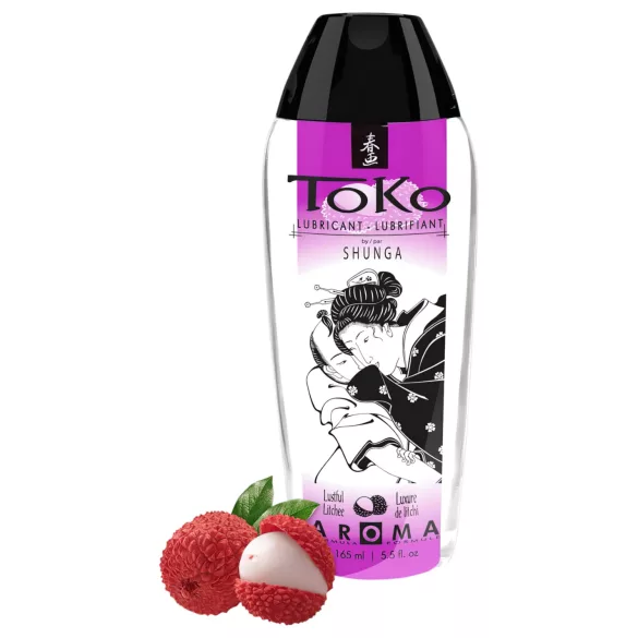 Shunga Toko - lubrificante a base d'acqua - litchi - 165ml
