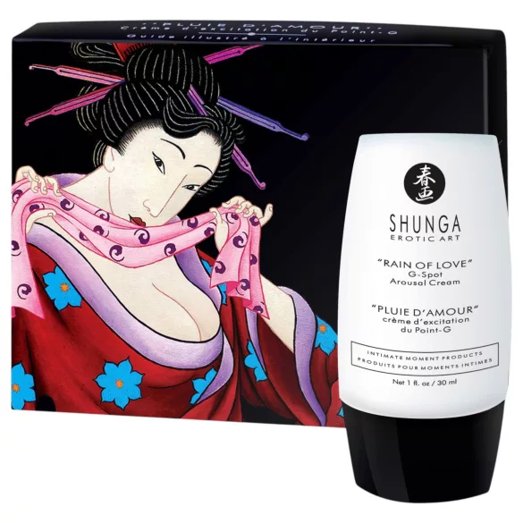 Shunga Rain of Love - crema stimolante per il punto G per donne (30 ml)