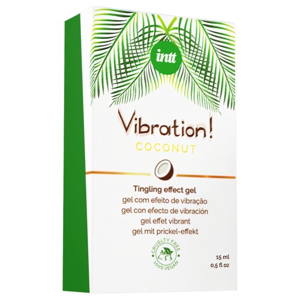 Intt Vibration! - vibratore liquido stimolante - cocco - 15ml