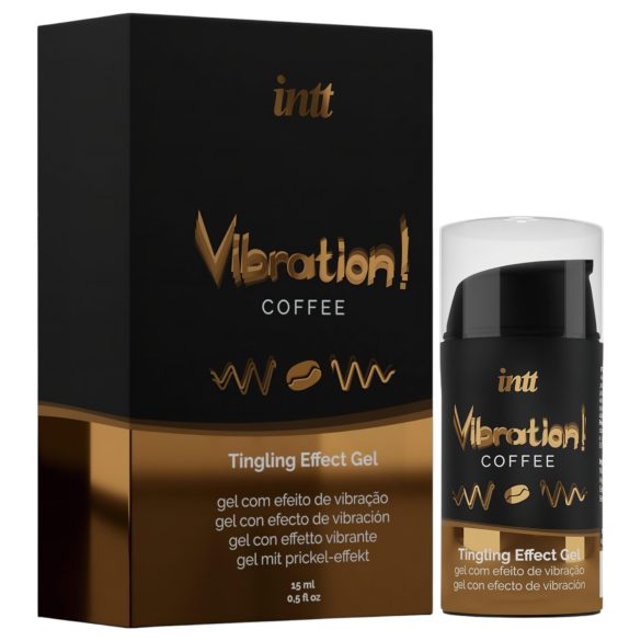 Intt Vibration! - vibratore liquido stimolante - caffè - 15ml