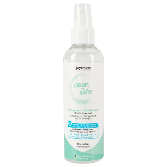JoyDivision Clean Safe - spray disinfettante e detergente - 200ml