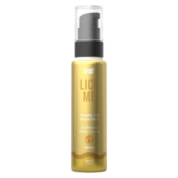 Intt Lick Me - gel lubrificante effetto caldo - miele (50ml)