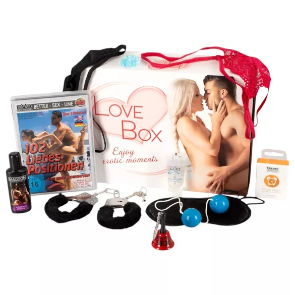 Love Box - kit per coppie - 15 pezzi