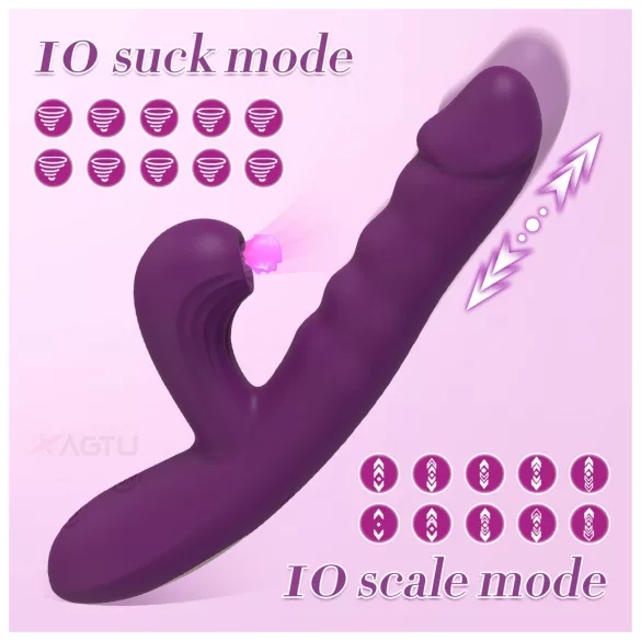 AlvUp - vibratore a punto G stimolante (viola)