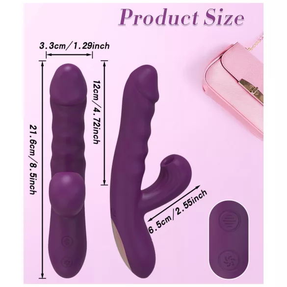 AlvUp - vibratore a punto G stimolante (viola)
