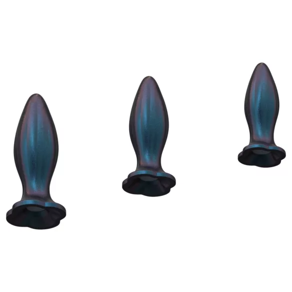 AlvUp - set di plug anale telecomandato (blu)