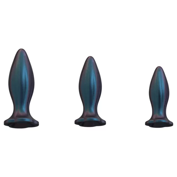 AlvUp - set di plug anale telecomandato (blu)