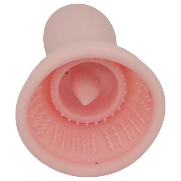 Lonely - vibratore succhia capezzoli ricaricabile impermeabile silicone rosa
