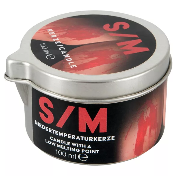 BDSM - Candela bondage - cera paraffina corpo - 100ml