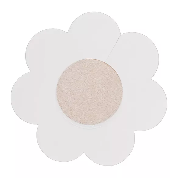Cottelli - coprip capezzoli a fiore - colore naturale - confezione da 12