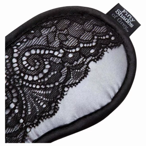 Fifty Shades of Grey - mascherina occhi satinata - argento