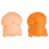 Stretchy - palla antistress per pene - materiale elastico - 1 pezzo