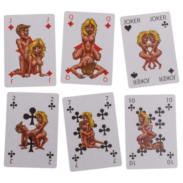 Kama Sutra - carte da gioco erotiche - 54 pezzi