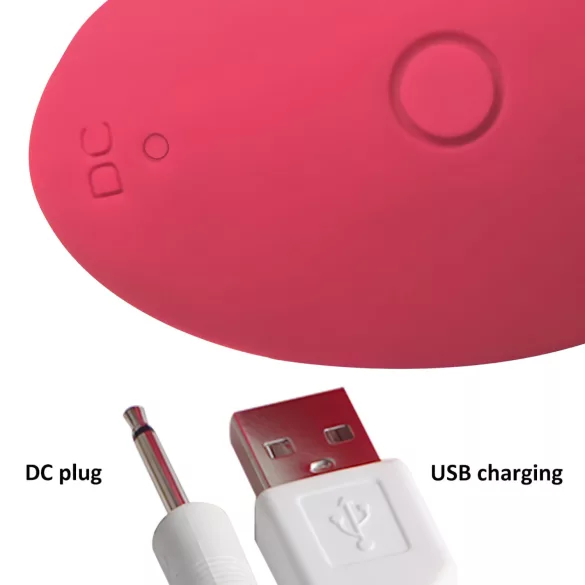 Cotoxo Saddle - vibratore prostatico con telecomando - rosso