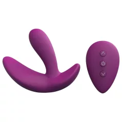 Cotoxo Saddle - vibratore prostatico con telecomando - viola