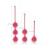 Cotoxo Belle - Set di palline geisha a 3 pezzi (rosso)