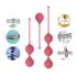 Cotoxo Belle - Set di palline geisha a 3 pezzi (rosso)