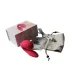 Cotoxo Cupid 2 - vibratore per coppia telecomandato - silicone rosso