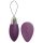 Cotoxo Fire 2 - Uovo vibrante violetto con telecomando