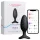 Lovense Hush 2 M - Vibratore anale controllato via app (45 mm, nero)