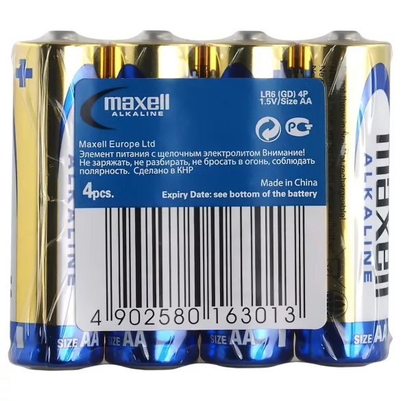 Batteria stilo AA a lunga durata (4 pezzi)