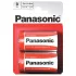 Panasonic - batteria formato C R14 - confezione 2 pezzi