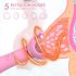 Sunfo - vibratore capezzoli e punto G (rosa)