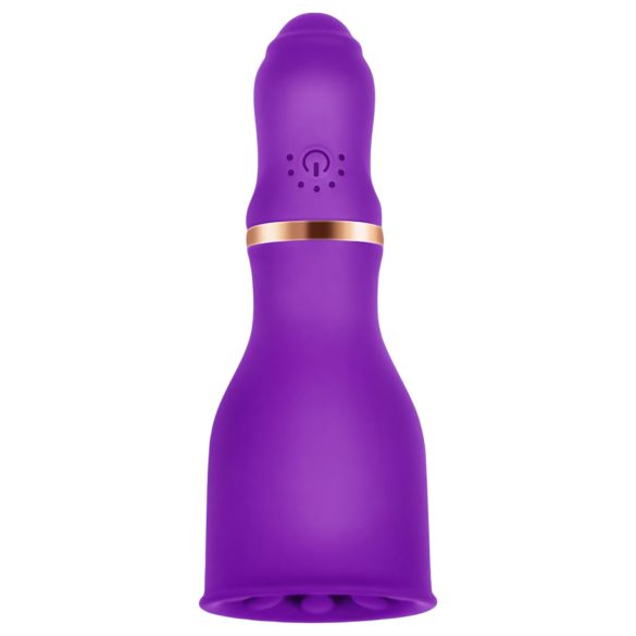 Sunfo - Vibratore ghianda ricaricabile (viola)